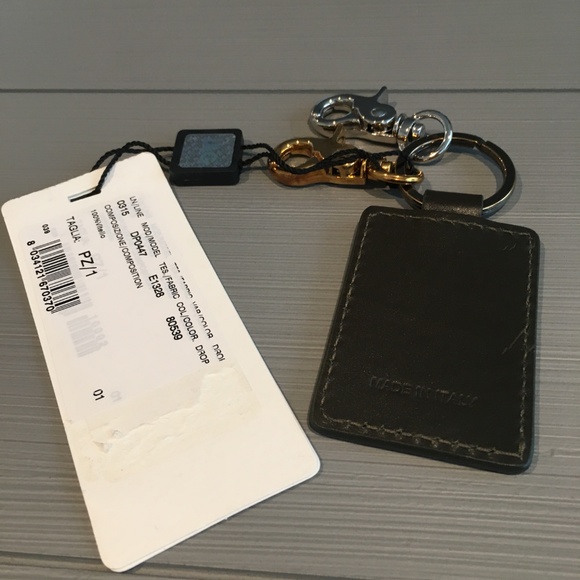 Dolce & Gabbana D&G Keychain Olive Leather & Metal - Picture 4 of 8